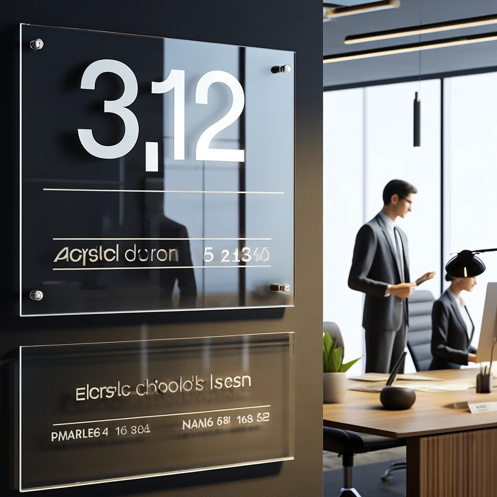 indoor and outdoor signage