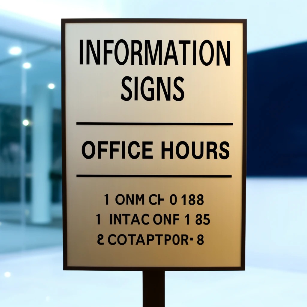 Information Signage