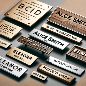 Engraved Name Plates 2