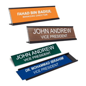 Engraved Name Plates