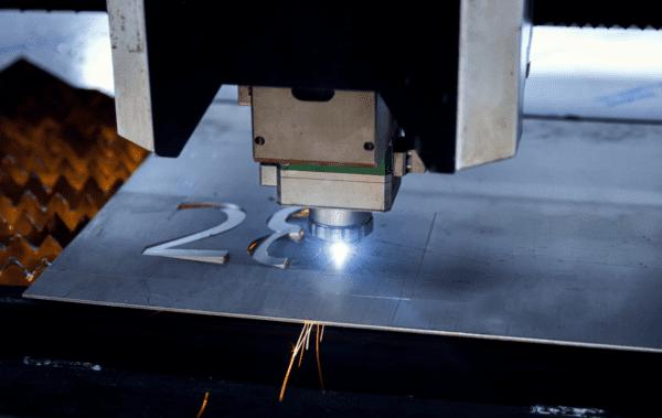 laser marking on metal