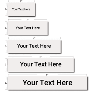 Traffolyte engraving tags