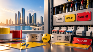 MEP identification tags Abu Dhabi