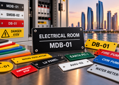 Traffolyte engraving Abu Dhabi